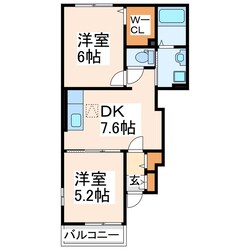 駅通りハイツの物件間取画像